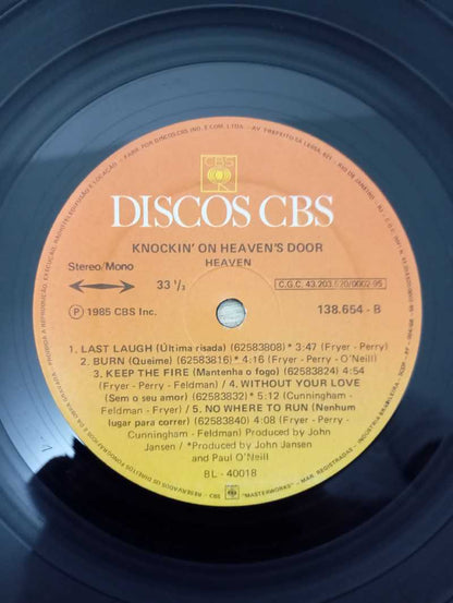 Lp Vinil Heaven Knockin' On Heaven's Door Com Encarte