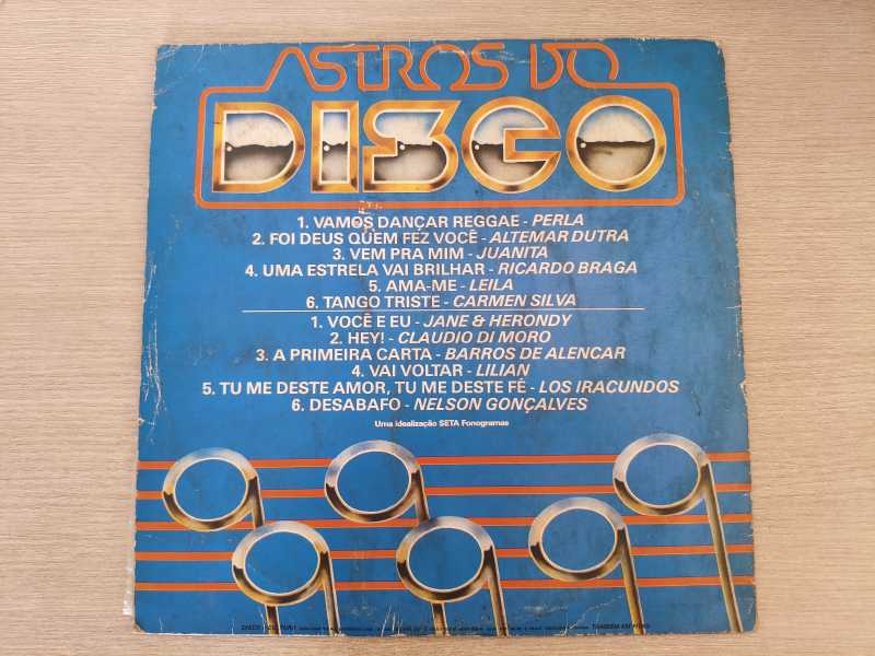 Lp Vinil Astros do Disco