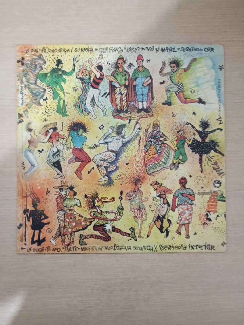 Lp Vinil Chiclete Com Banana Fé Brasileira Com Encarte