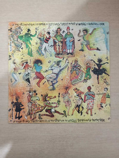 Lp Vinil Chiclete Com Banana Fé Brasileira Com Encarte