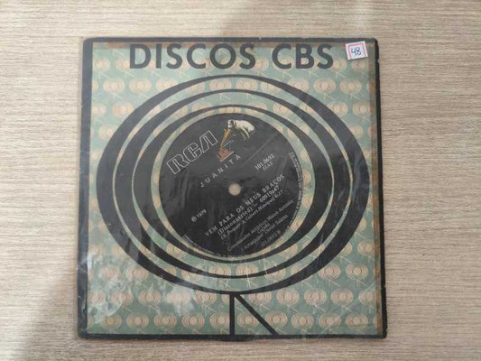 Compacto Vinil Juanita Eu Vou Sonhar (Anjos No Jardim)