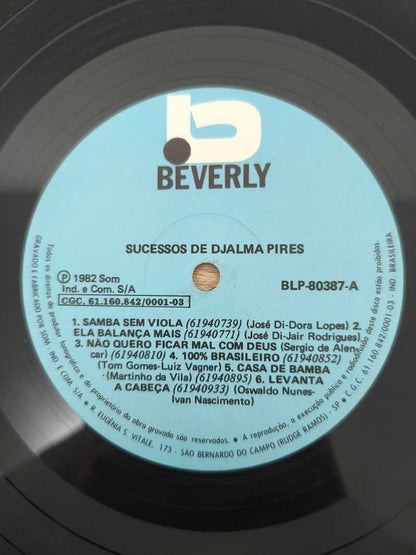 Lp Vinil Djalma Pires Os Sucessos de
