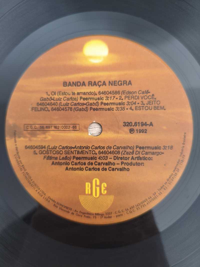 Lp Vinil Raça Negra 1992