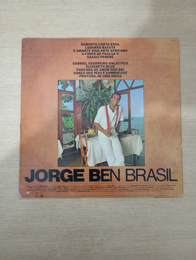 Lp Vinil Jorge Ben Ben Brasil Com Encarte