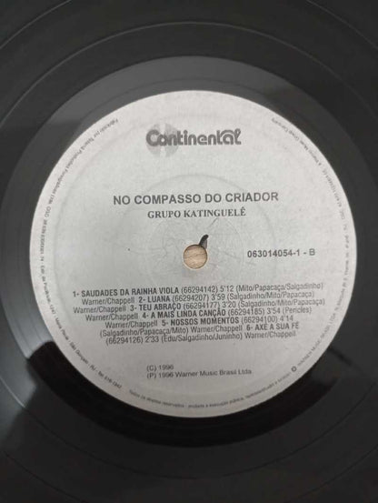 Lp Vinil Katinguelê No Compasso do Criador Com Encarte