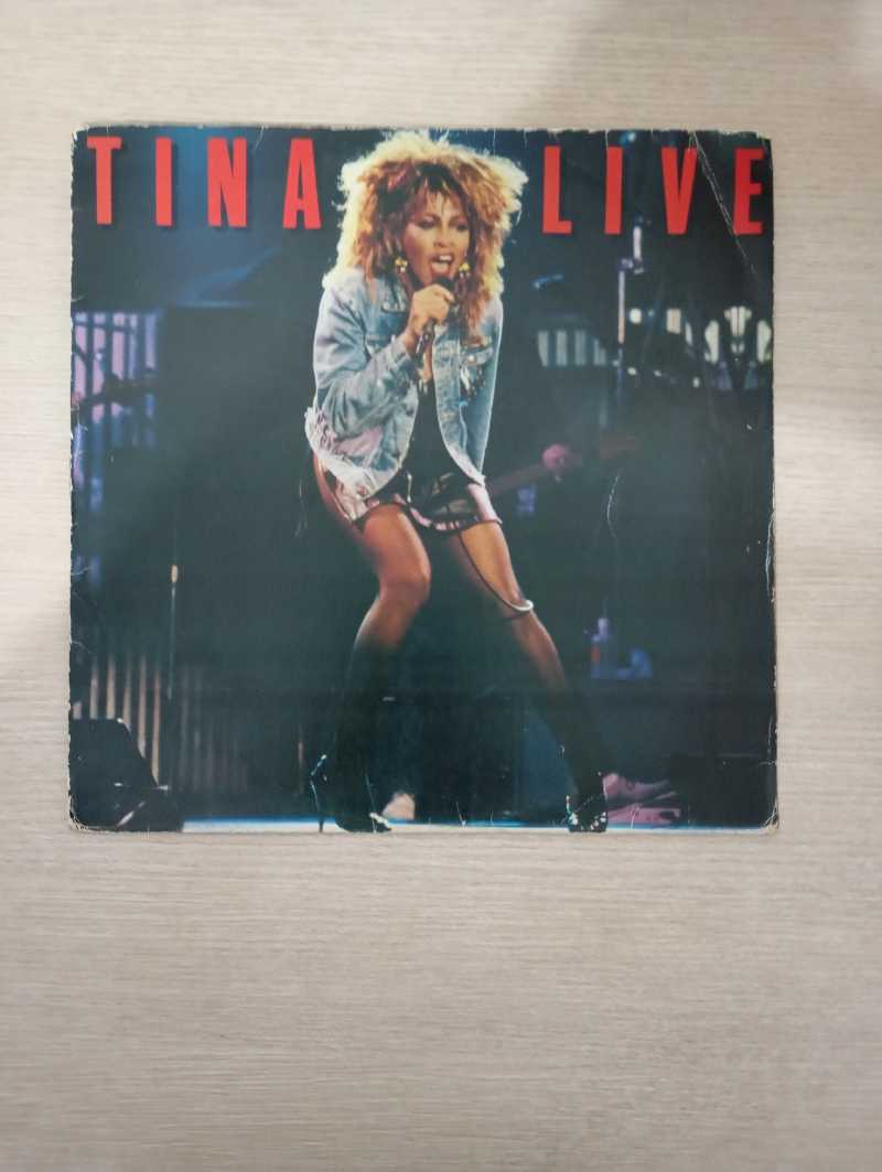 Lp Vinil Tina Turner Tina Live Com Encarte