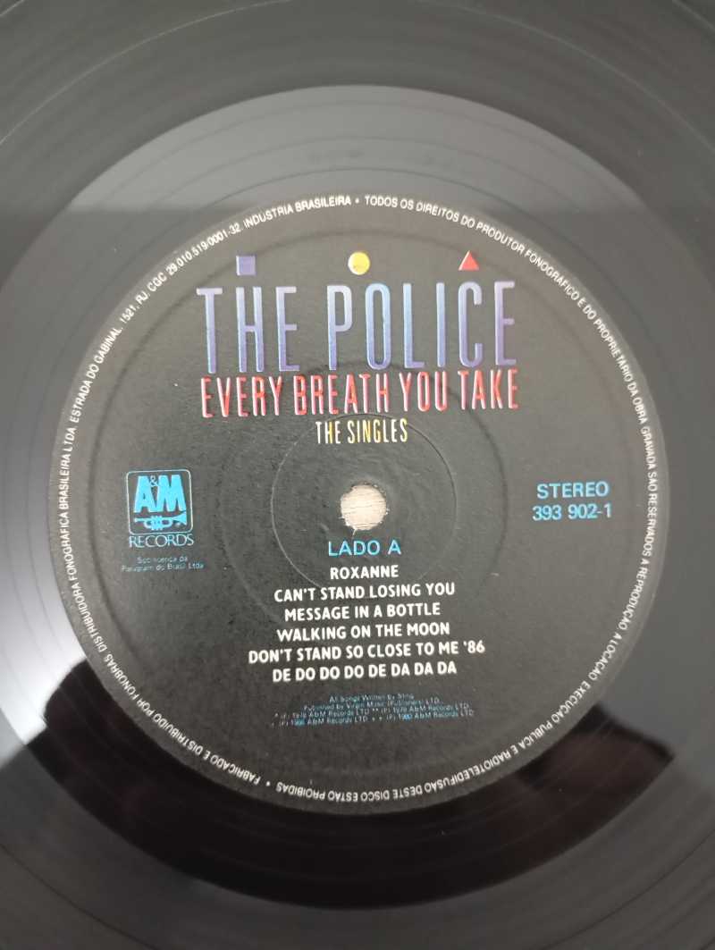 Lp Vinil The Police Every Breath You Take (The Singles) Com