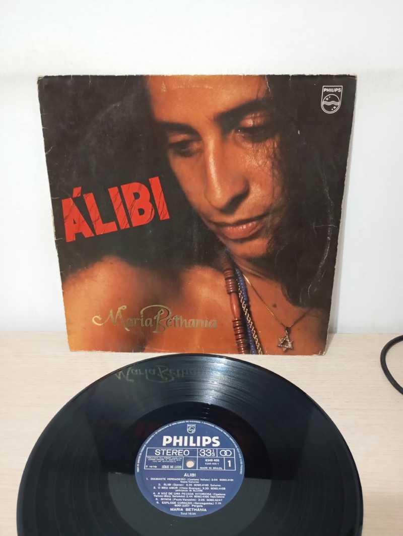 Lp Vinil Maria Bethânia Álibi