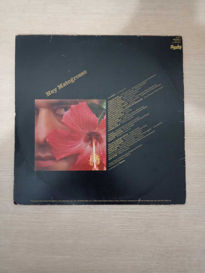 Lp Vinil Ney Matogrosso ...Pois É Com Encarte