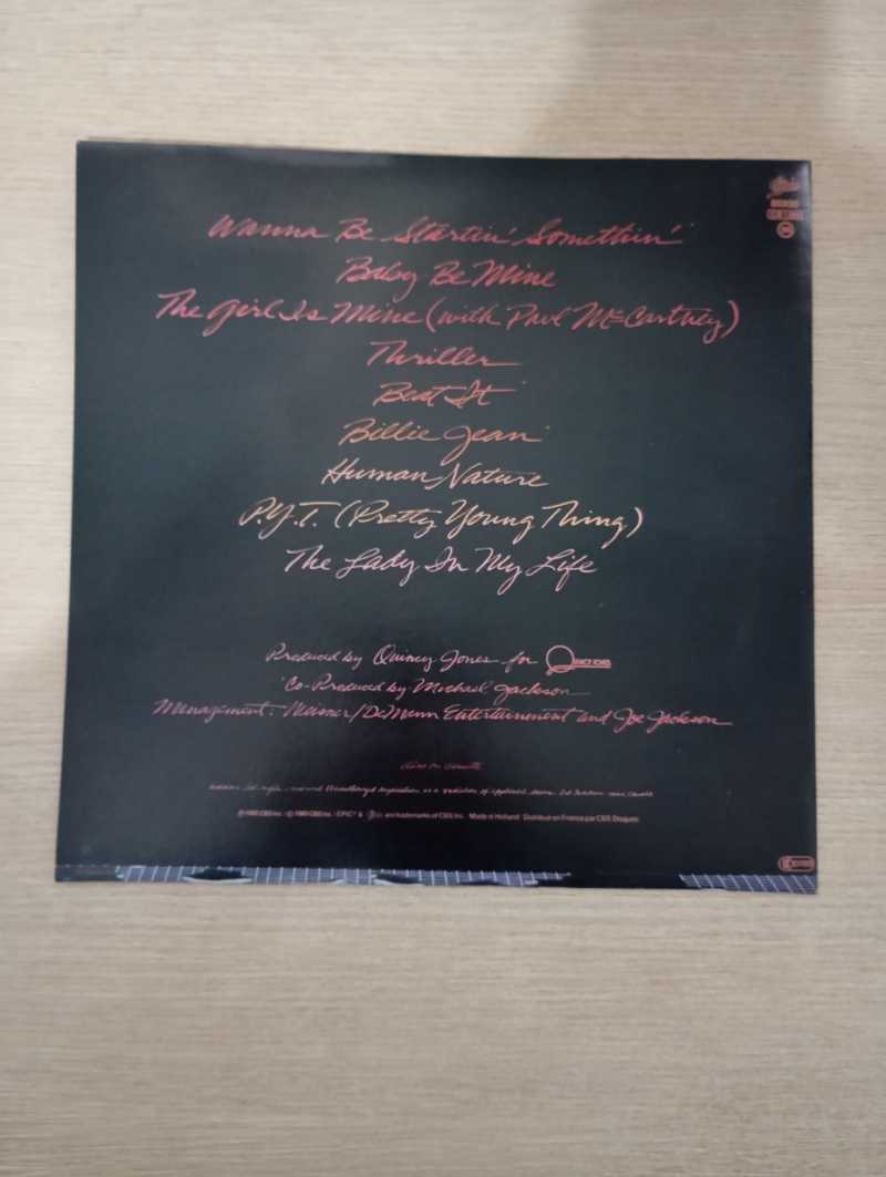 Lp Vinil Michael Jackson Thriller