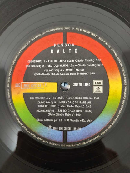 Lp Vinil Dalto Pessoa Com Encarte