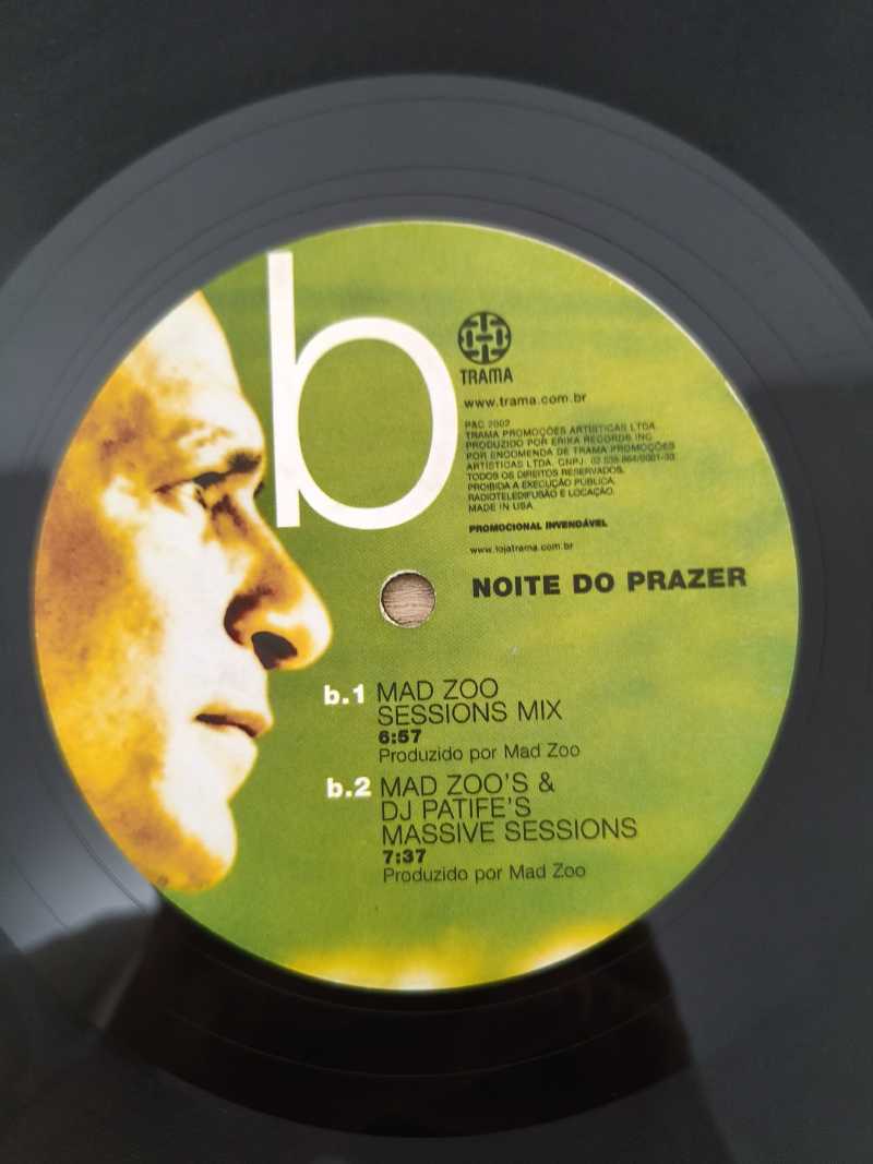 Lp Vinil Claudio Zoli Noite Do Prazer Importado