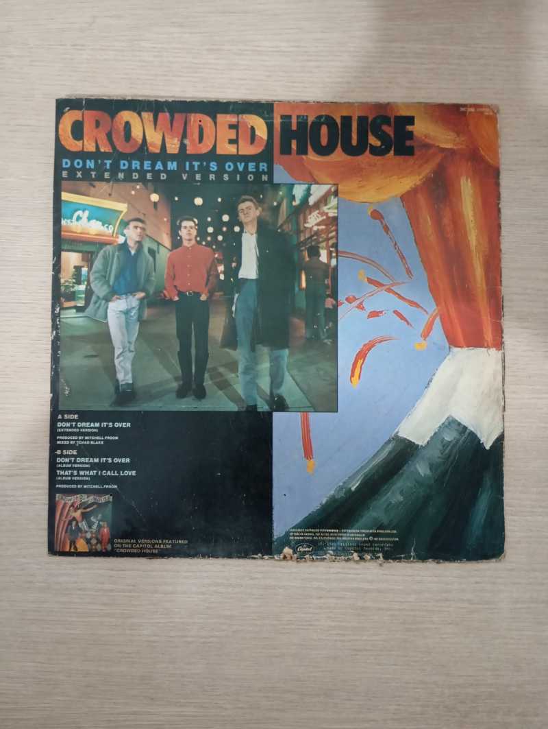 Lp Vinil Crowded House Don't Dream It's Over Extended