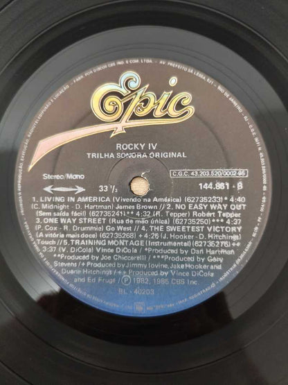 Lp Vinil Rocky IV
