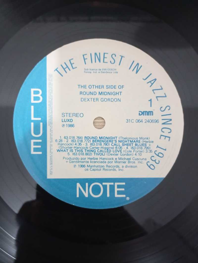 Lp Vinil Dexter Gordon The Other Side Of Round Midnight