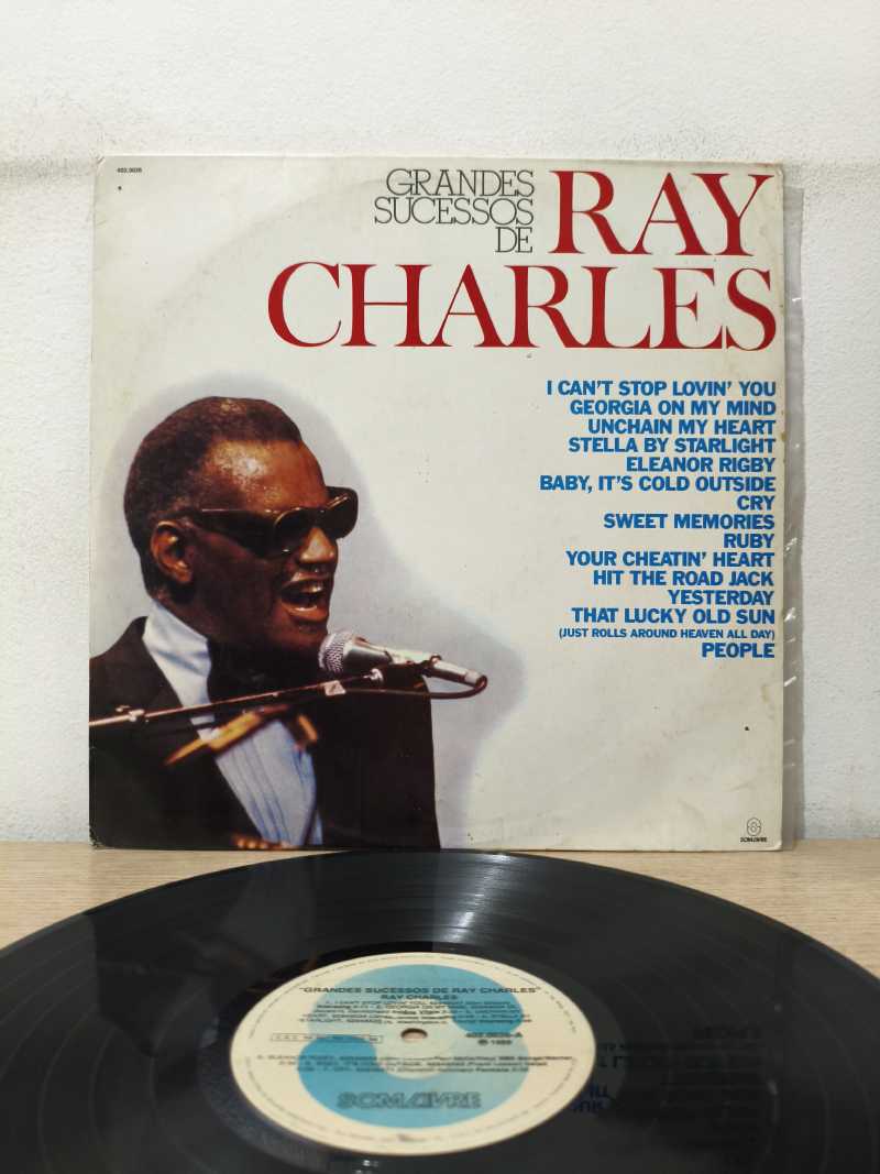 Lp Vinil Ray Charles Grandes Sucessos de