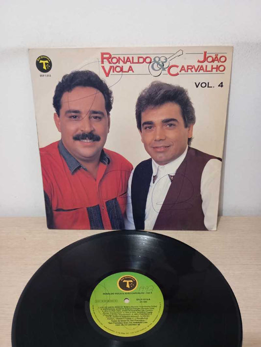 Lp Vinil Ronaldo Viola & João Carvalho Vol. 4