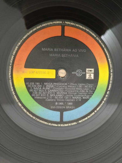 Lp Vinil Maria Bethânia Ao Vivo