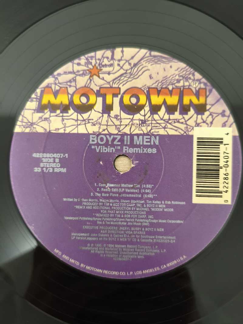 Lp Vinil Boyz II Men Vibin' (Remixes) Importado