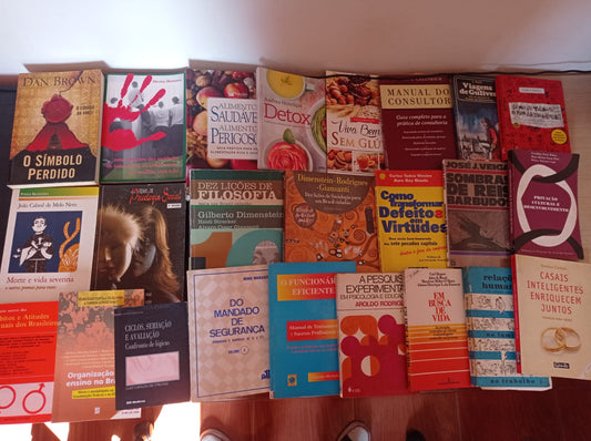 Lote 24 Livros Diversos