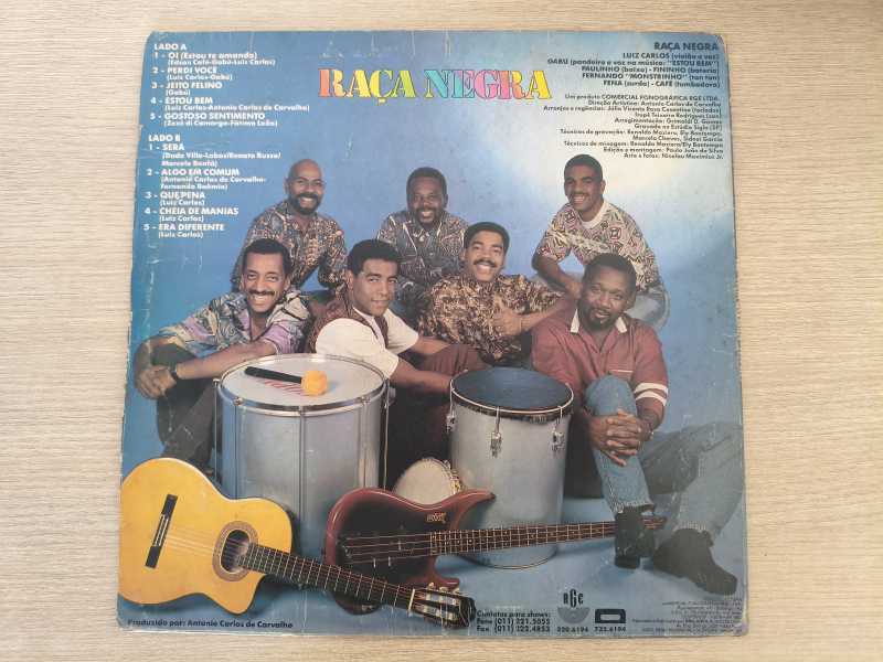 Lp Vinil Raça Negra 1992