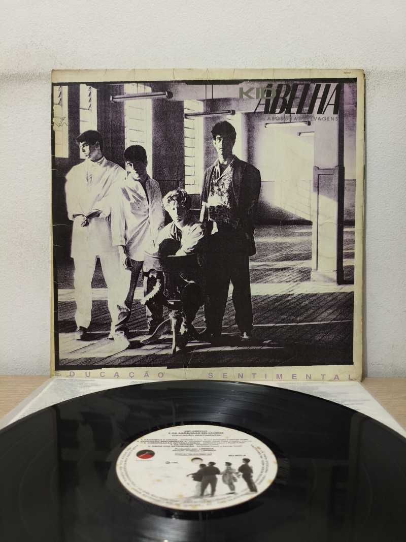 Lp Vinil Kid Abelha Educação Sentimental Com Encarte