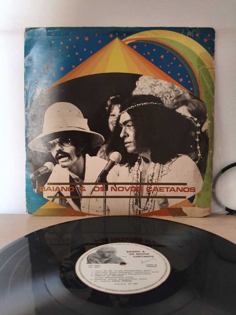 Lp Vinil Baiano & Os Novos Caetanos 1974