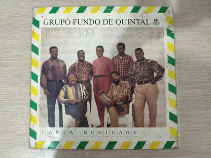 Lp Vinil Fundo De Quintal Carta Musicada, Leia