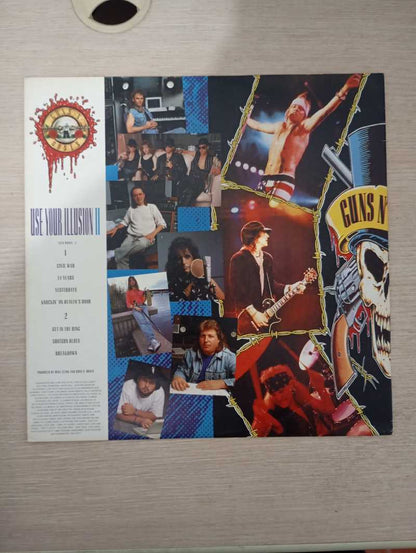 Lp Vinil Guns N Roses Use Your Illusion II Duplo C Encarte