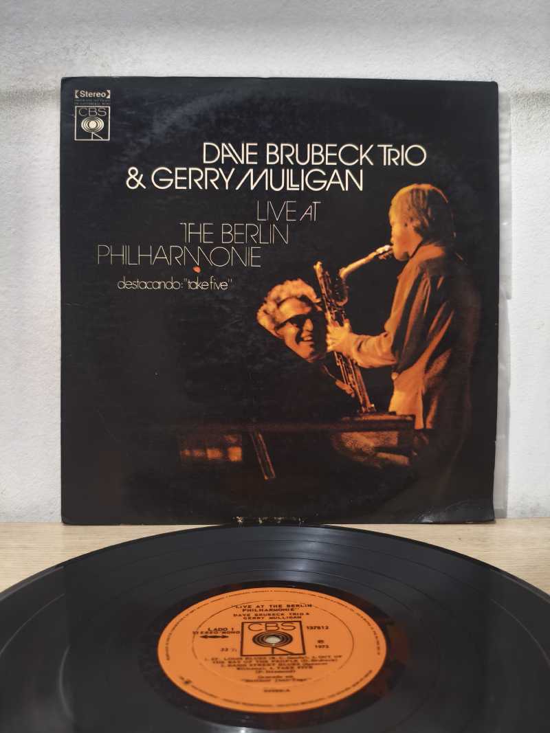 Lp Vinil Dave Brubeck Trio Live at the Berlin Philharmonie