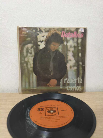 Compacto Vinil Roberto Carlos Detalhes