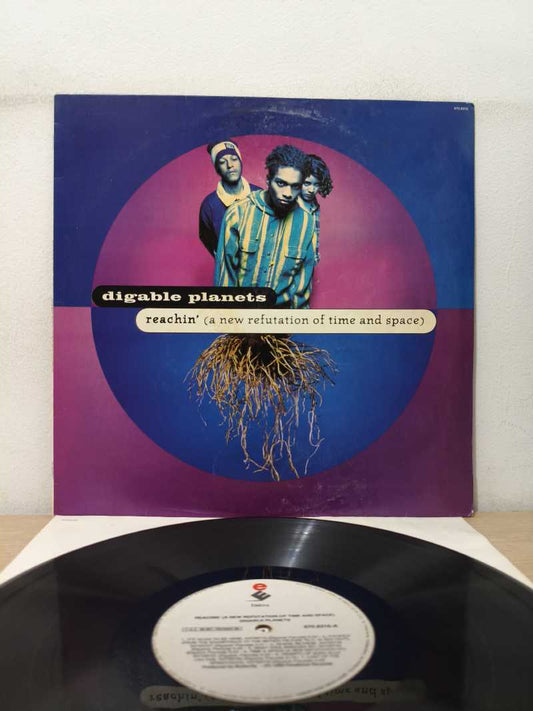 Lp Vinil Digable Planets Refutation Time Space Com Encarte