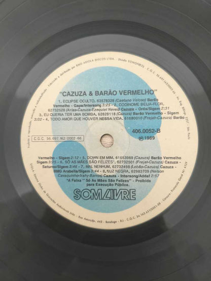 Lp Vinil Cazuza & Barão Vermelho Melhores Momentos