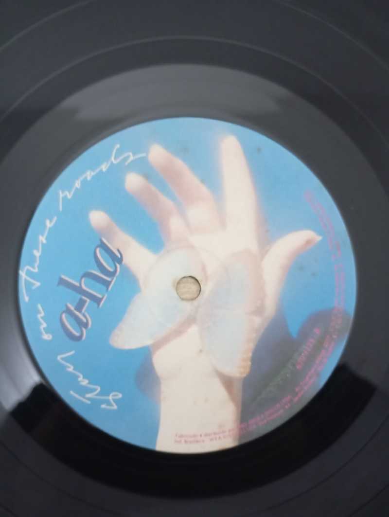 Lp Vinil a-ha Stay On These Roads Com Encarte