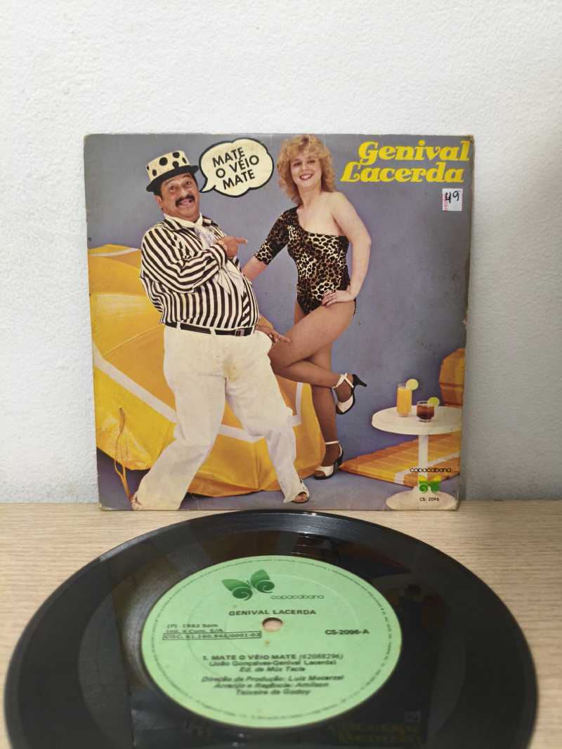Compacto Vinil Genival Lacerda Mate O Véio Mate