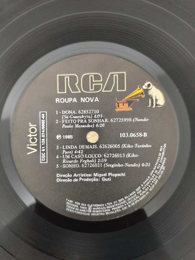 Lp Vinil Roupa Nova 1985