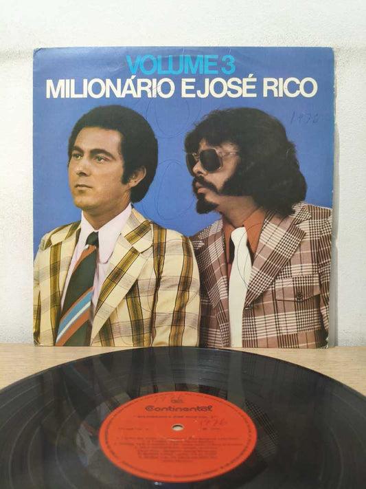 Lp Vinil Milionário & José Rico Volume 3