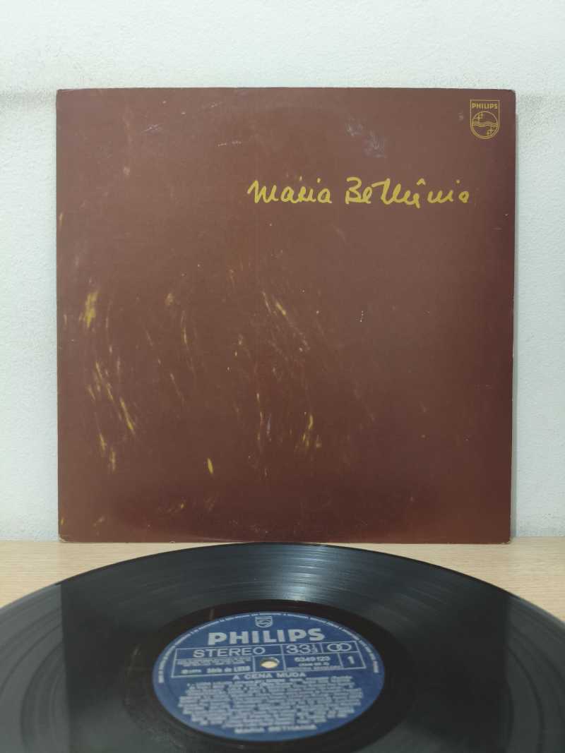 Lp Vinil Maria Bethânia A Cena Muda Capa Dupla