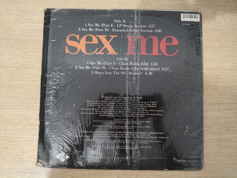 Lp Vinil R. Kelly Sex Me (Parts I & II) Importado