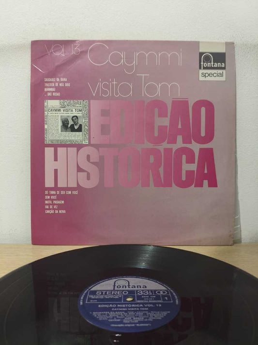 Lp Vinil Dorival Caymmi Visita Tom Jobim