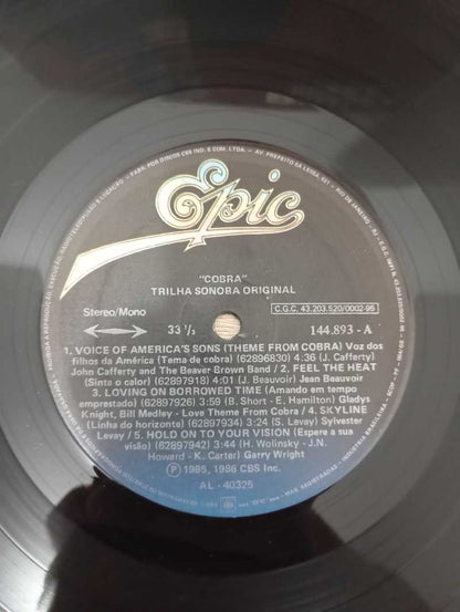 Lp Vinil Stallone Cobra