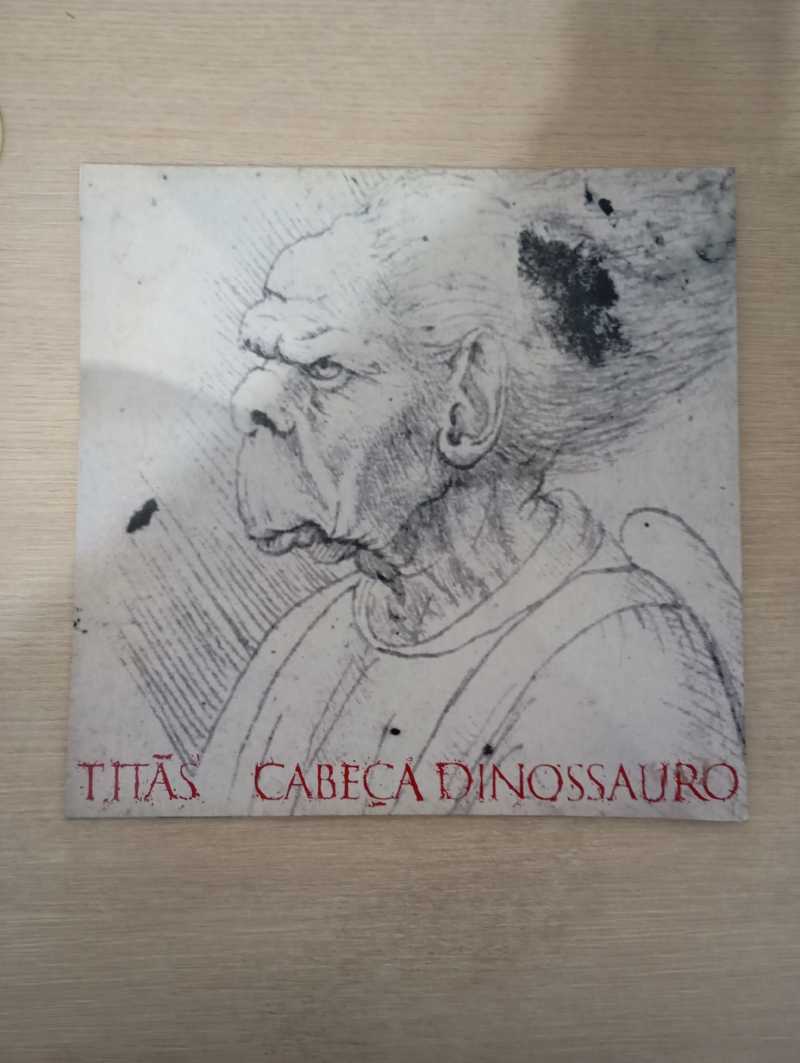 Lp Vinil Titãs Cabeça Dinossauro Capa Dupla