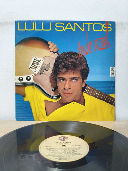 Lp Vinil Lulu Santos Tudo Azul Com Encarte