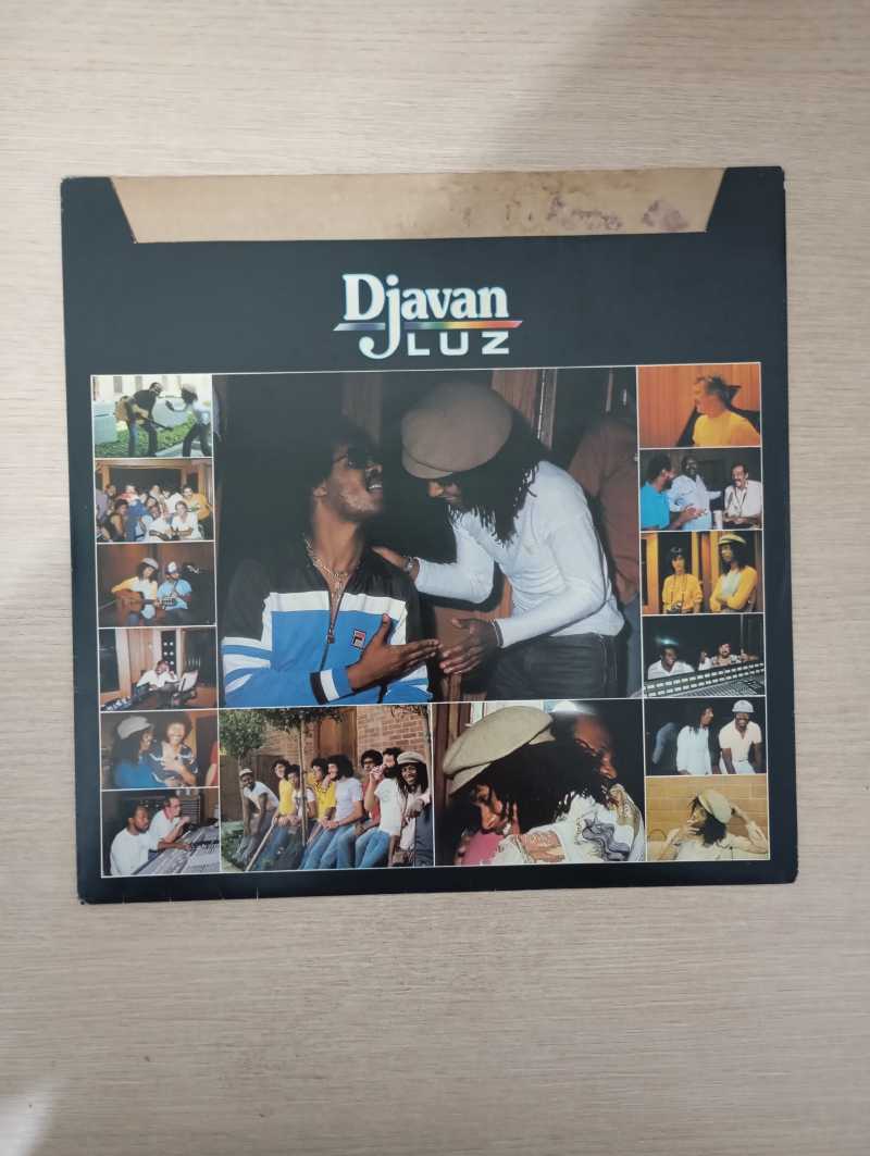 Disco Vinil Luz Djavan Com Encarte
