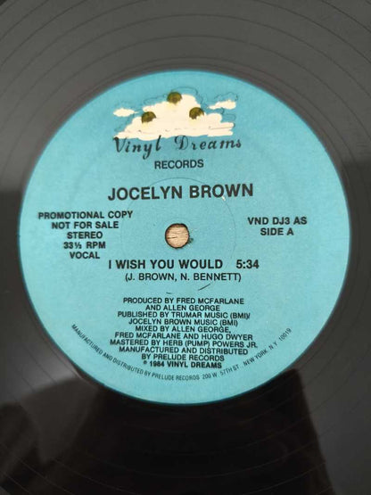 Lp Vinil Jocelyn Brown I Wish You Would Importado