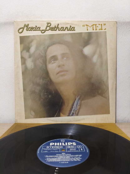 Lp Vinil Maria Bethânia Mel Com Encarte