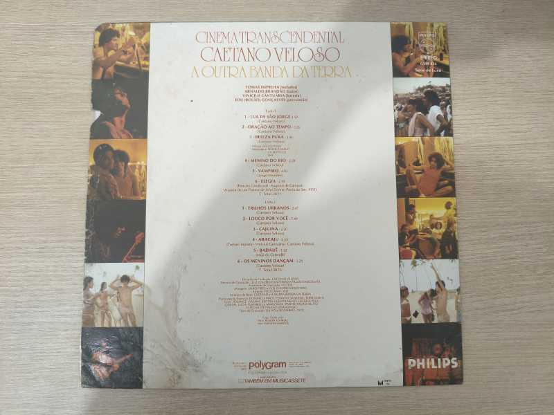 Lp Vinil Caetano Veloso Cinema Transcendental