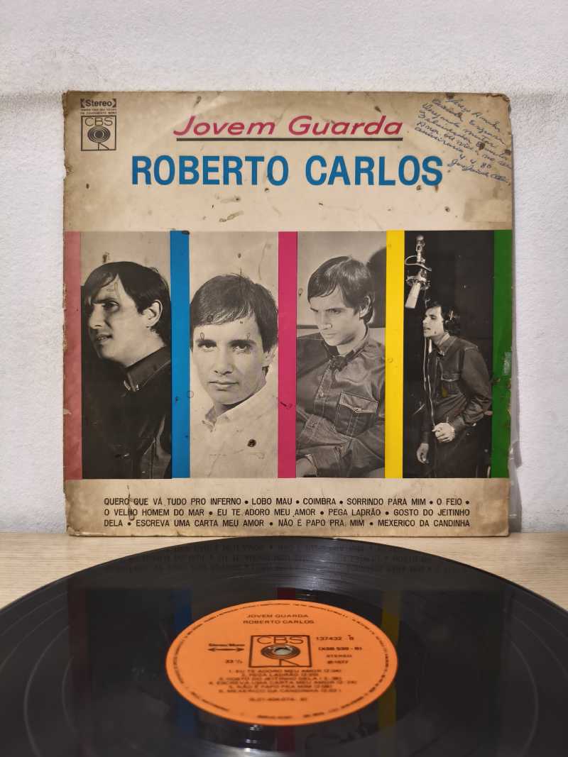 Lp Vinil Roberto Carlos Jovem Guarda