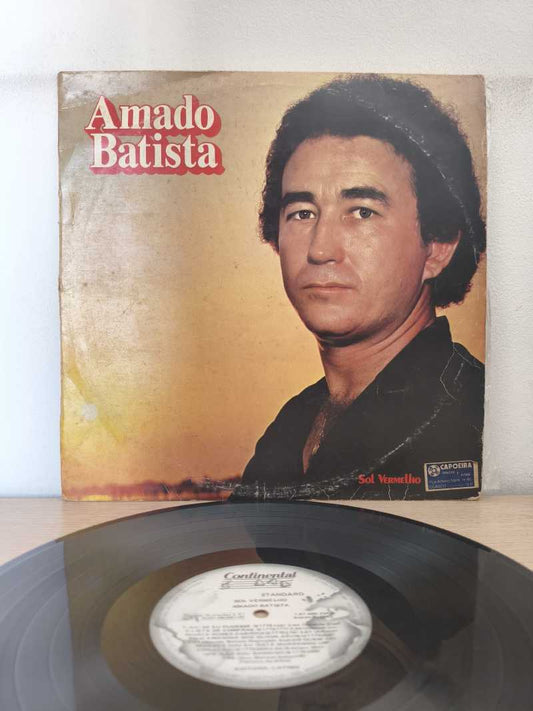 Lp Vinil Amado Batista Sol Vermelho