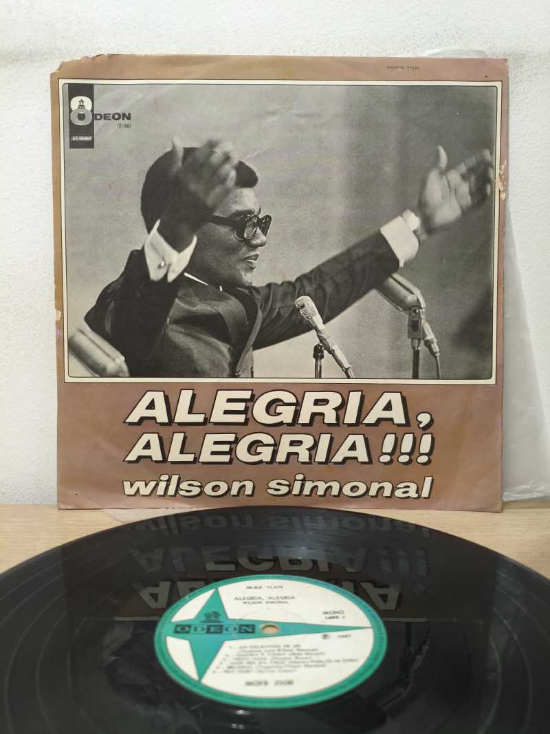 Lp Vinil Wilson Simonal Alegria, Alegria !!!, Leia
